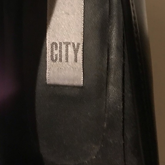 DKNY 10 black Leather square toe loafers with block heeled NWT - Picture 12 of 12